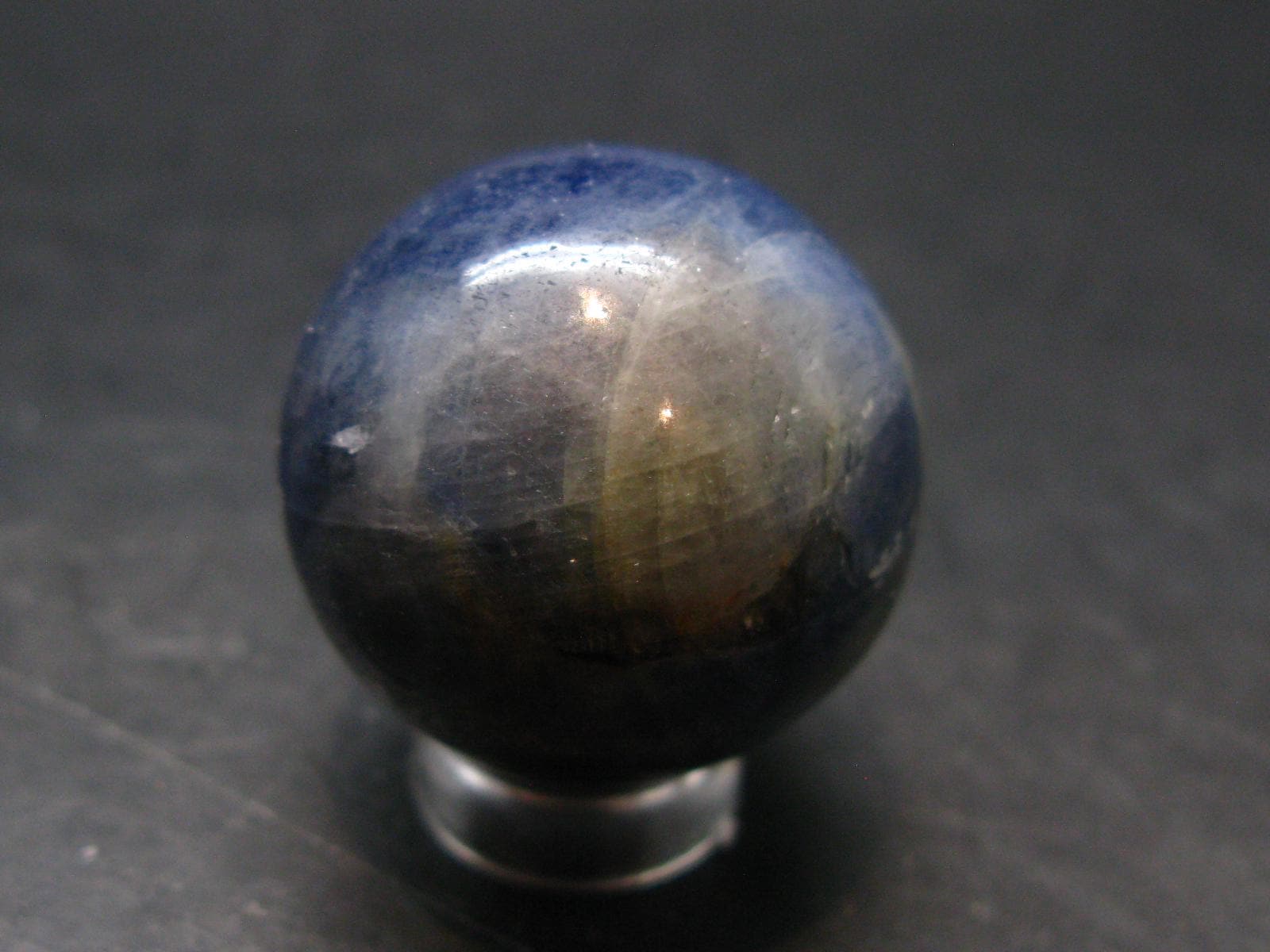 Genuine Sapphire Corundum Sphere Ball From India - 224.10 Carats - 1.0" Genuine Sapphire Corundum Sphere Ball From India - 224.10 Carats - 1.0"