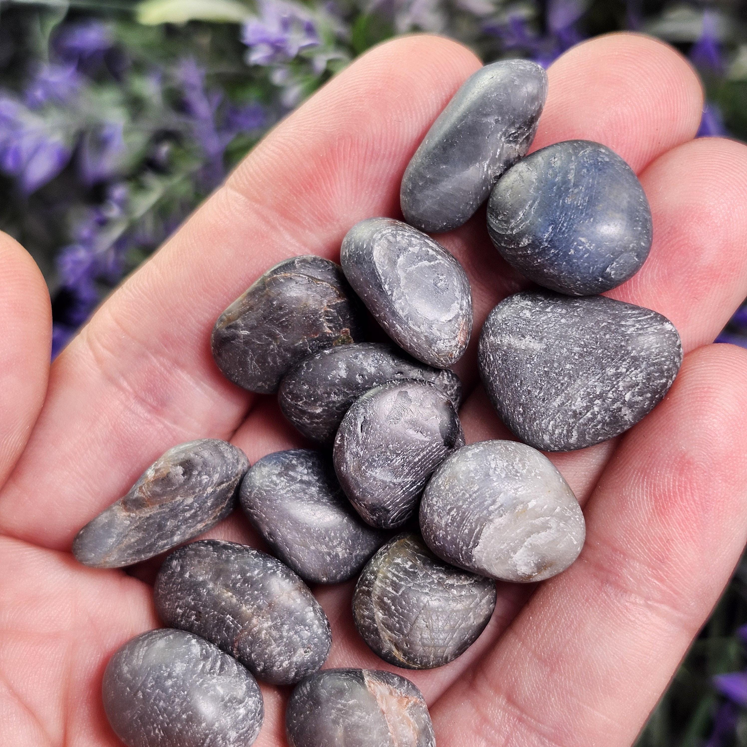 Brazilian Sapphire Crystal - Brazil Tumbled Sapphire - Sapphire Stone - Polished Sapphire - Sapphire Specimen - Sapphire Tumbled