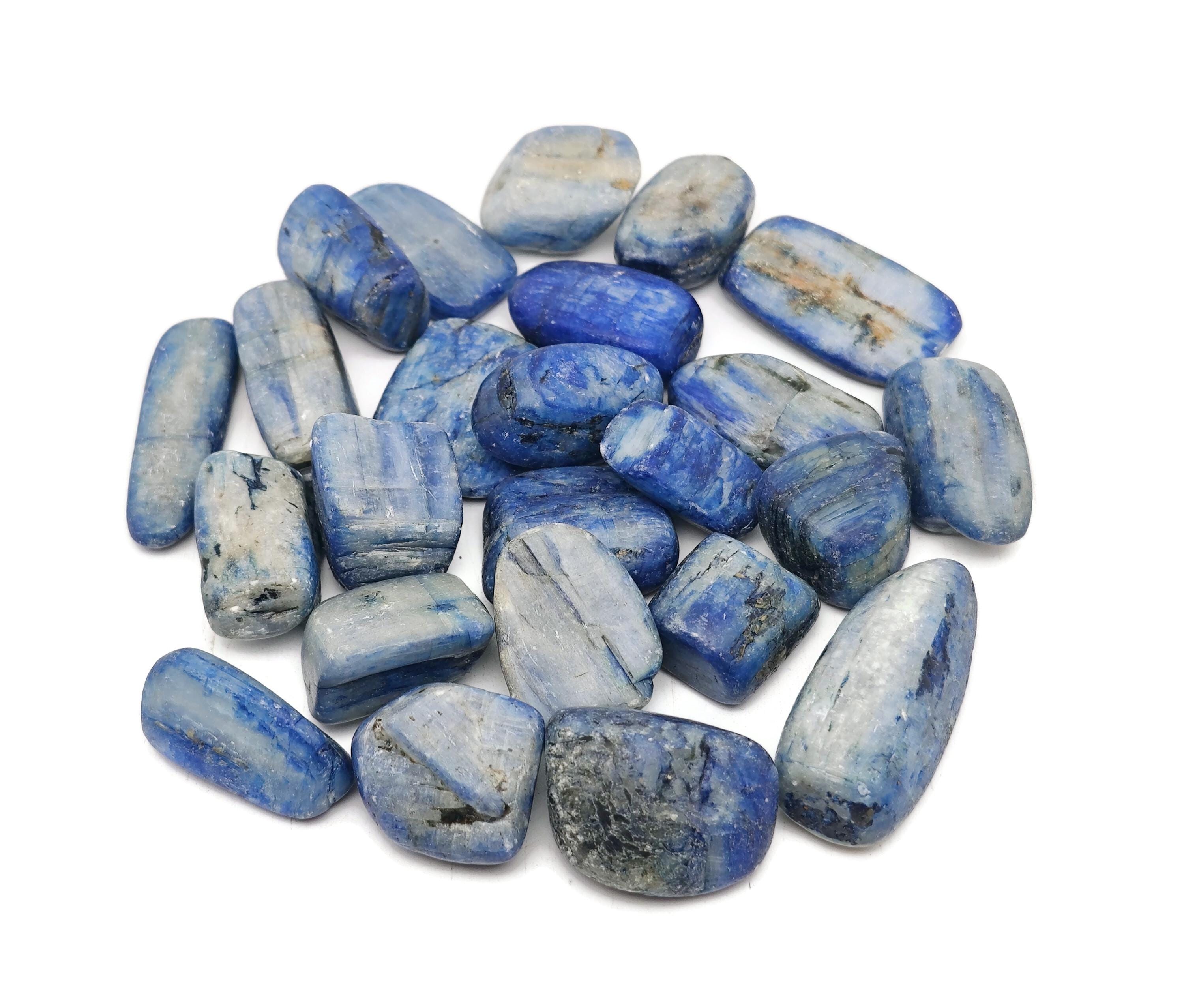 Sapphire Tumbled Stone - Blue Sapphire - Crystal Gifts - Rocks - Minerals - Bulks - Tu1338