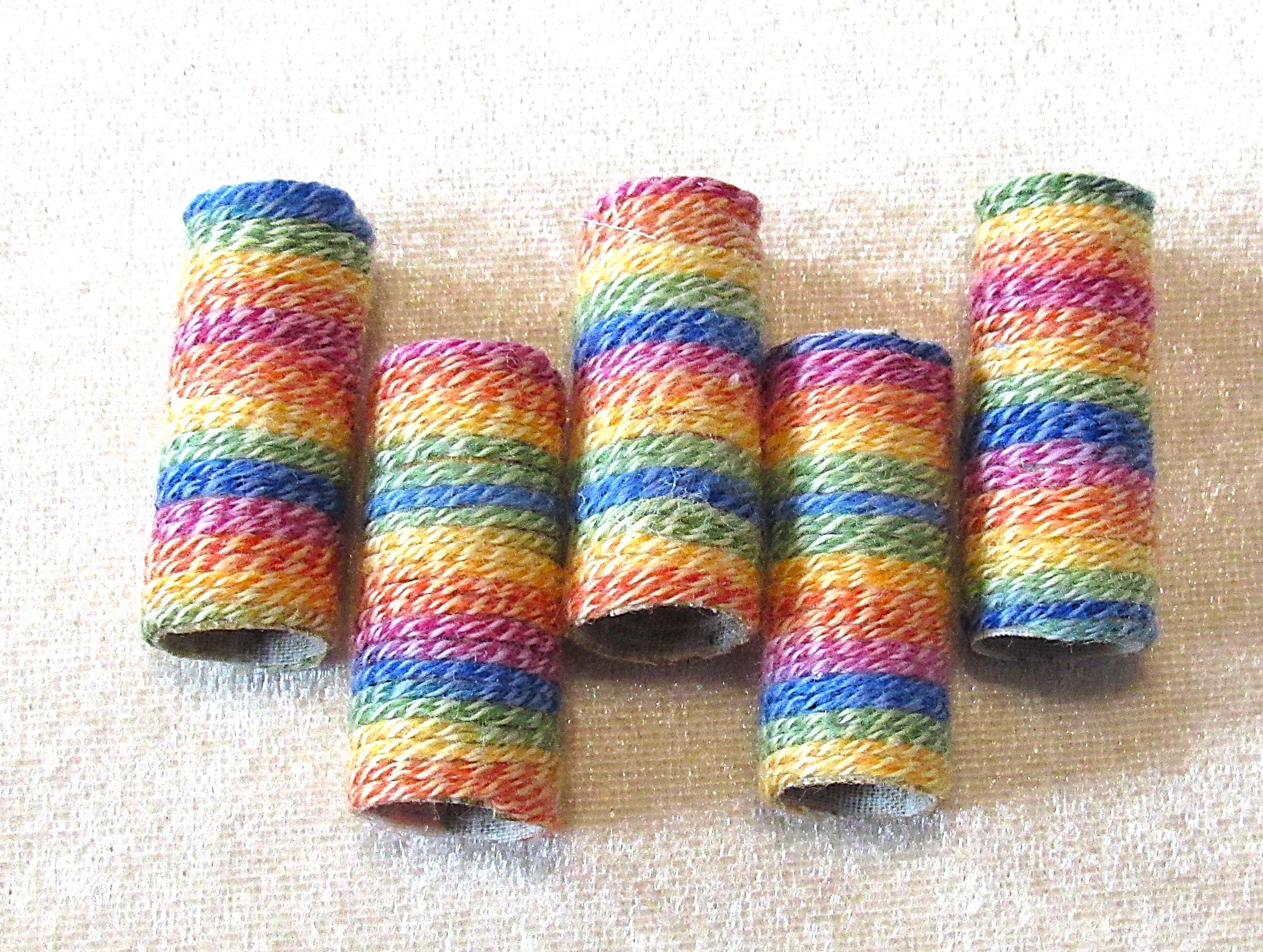 Dread Loc Beads, Yarn Beads, Hair Adornments Dread Loc Beads, Yarn Beads, Hair Adornments