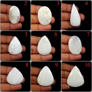 Awesome! Natural White Scolecite Cabochon. Scolecite Gemstone. Scolecite. White Scolecite Mix Shape Loose For Jewelry. So- Awesome! Natural White Scolecite Cabochon. Scolecite Gemstone. Scolecite. White Scolecite Mix Shape Loose For Jewelry. So-