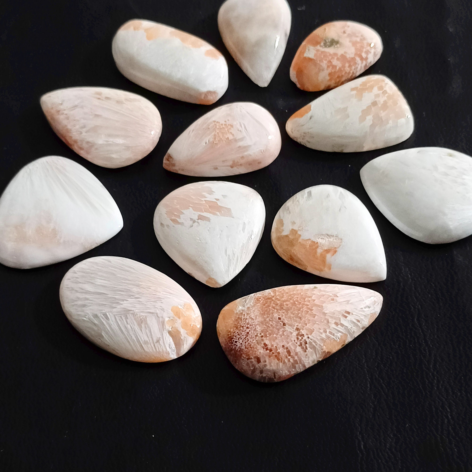 Scolecite Gemstone, Scolecite Crystal, Scolecite Cabochon, Wholesale Gemstones, Bulk Crystal, Healing Jewelry Stone Crafting Supply Scolecite Gemstone, Scolecite Crystal, Scolecite Cabochon, Wholesale Gemstones, Bulk Crystal, Healing Jewelry Stone Crafting Supply