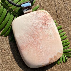 Unisex Scolecite, Synergy, Healing Stone Necklace with Positive Energy! Unisex Scolecite, Synergy, Healing Stone Necklace with Positive Energy!
