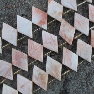 Scolecite Gemstone Smooth Briolette Beads I 10-piece Rhombus-shaped I Size-13x21 Mm App I Jewelry Setting (c115) Scolecite Gemstone Smooth Briolette Beads I 10-piece Rhombus-shaped I Size-13x21 Mm App I Jewelry Setting (c115)