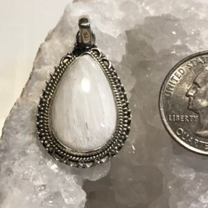Beautiful Scolecite Pendant