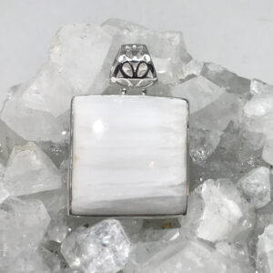 Beautiful Scolecite Pendant