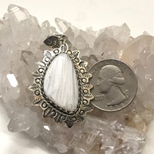 Beautiful Scolecite Pendant