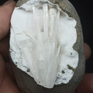 A+ Natural Scolecite Spikes Flower Cluster Geode A+ Natural Scolecite Spikes Flower Cluster Geode