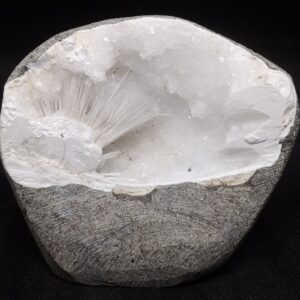 Natural Scolocite Flower With Scolecite Geodes, Home Decoration Display Piece Natural Scolocite Flower With Scolecite Geodes, Home Decoration Display Piece