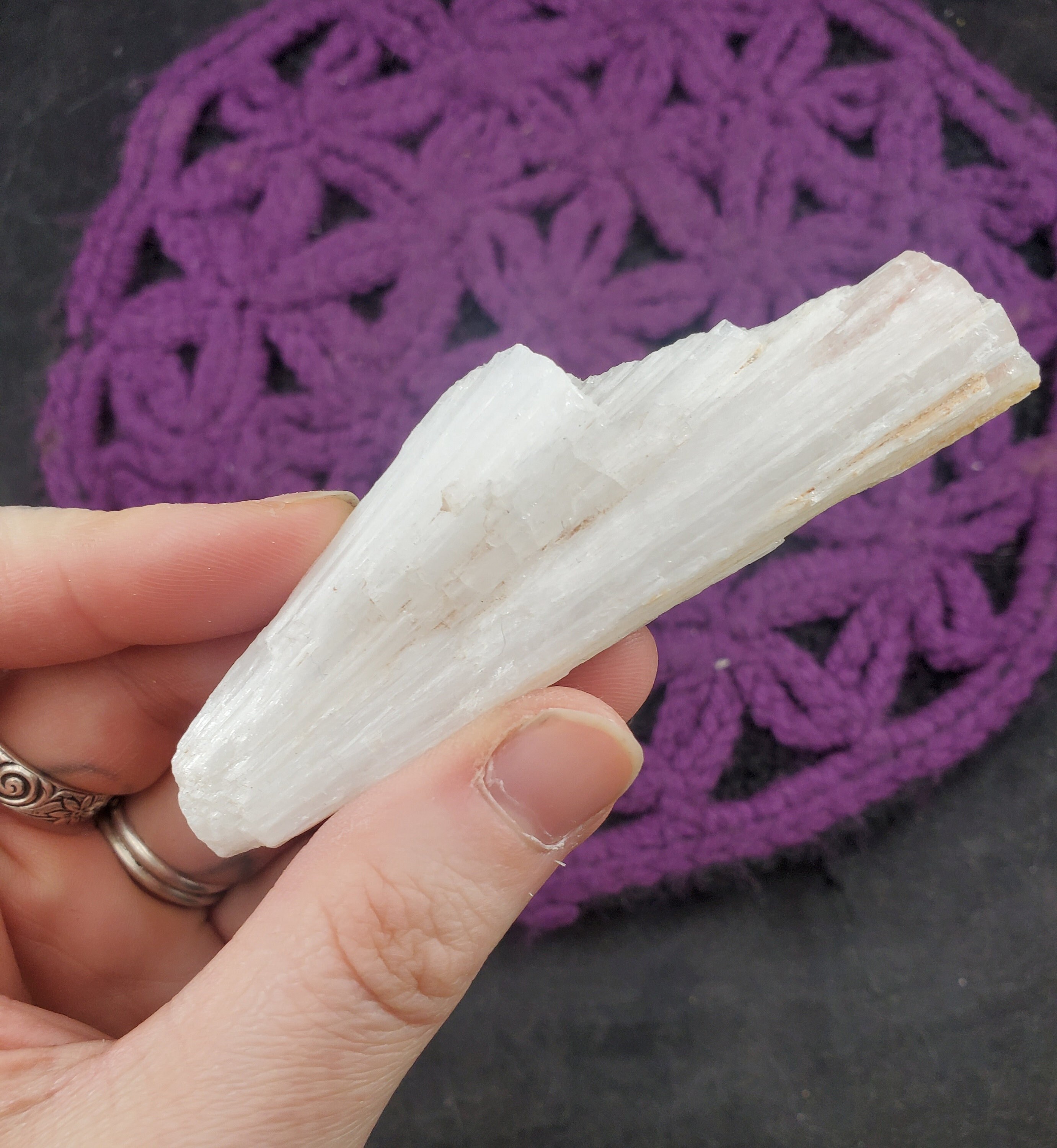 Rough Scolecite Fan Cluster Stone Crystal Rare Stones Crystals Natural White Unique Namibia