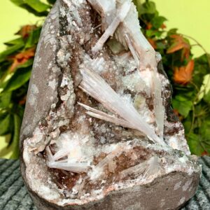XL Scolecite Cluster: Museum Grade Mineral Specimen India XL Scolecite Cluster: Museum Grade Mineral Specimen India