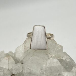 Unique Scolecite Ring, Size 10