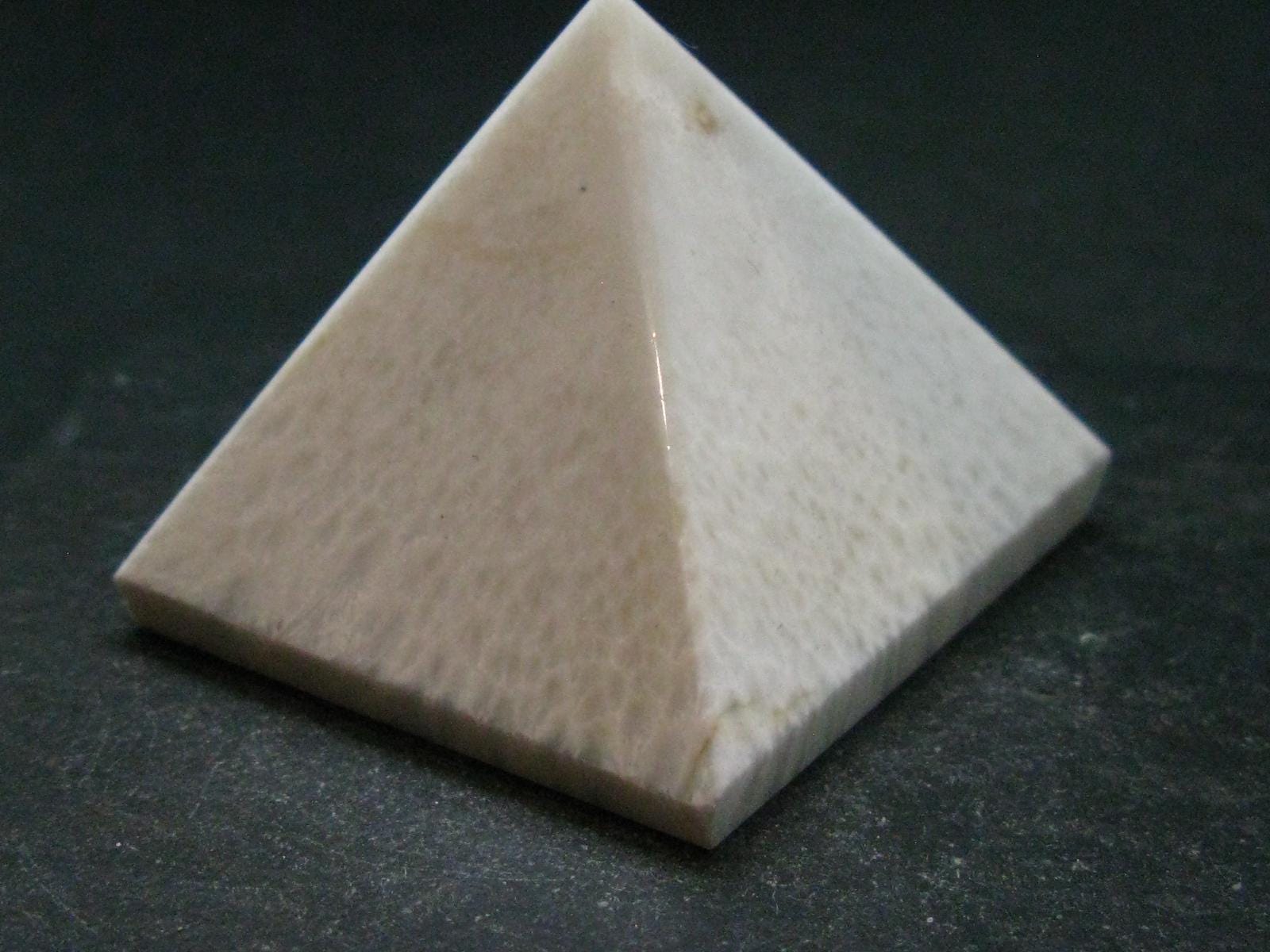 Scolecite 1.7" Pyramid From India Scolecite 1.7" Pyramid From India