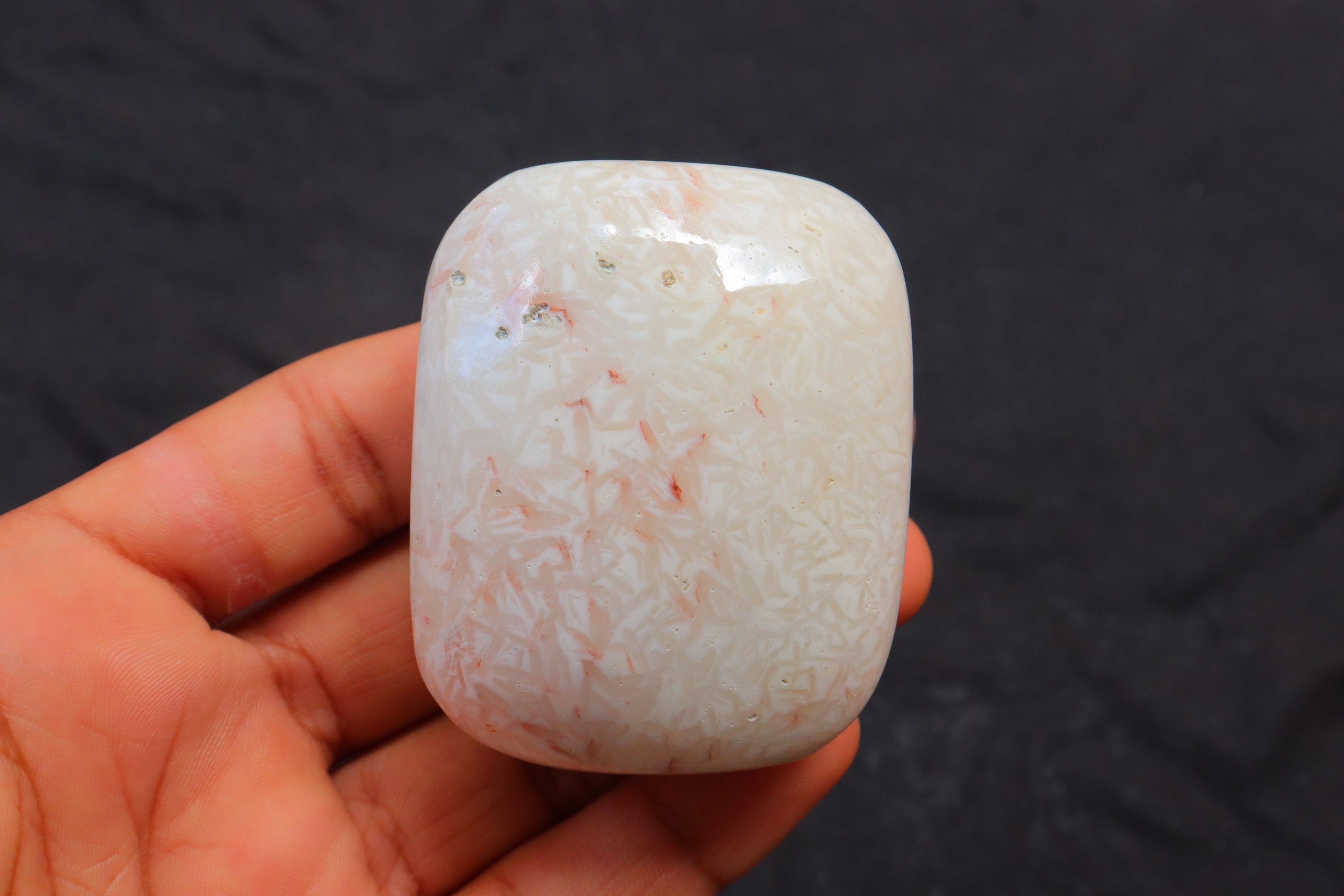 Xl Scolecite Palm Stone, Large Scolecite Piece, Scolecite Palmstone, Scolecite Stone, Calming Stone- Meditation Stone, Scolecite Heart Stone Xl Scolecite Palm Stone, Large Scolecite Piece, Scolecite Palmstone, Scolecite Stone, Calming Stone- Meditation Stone, Scolecite Heart Stone