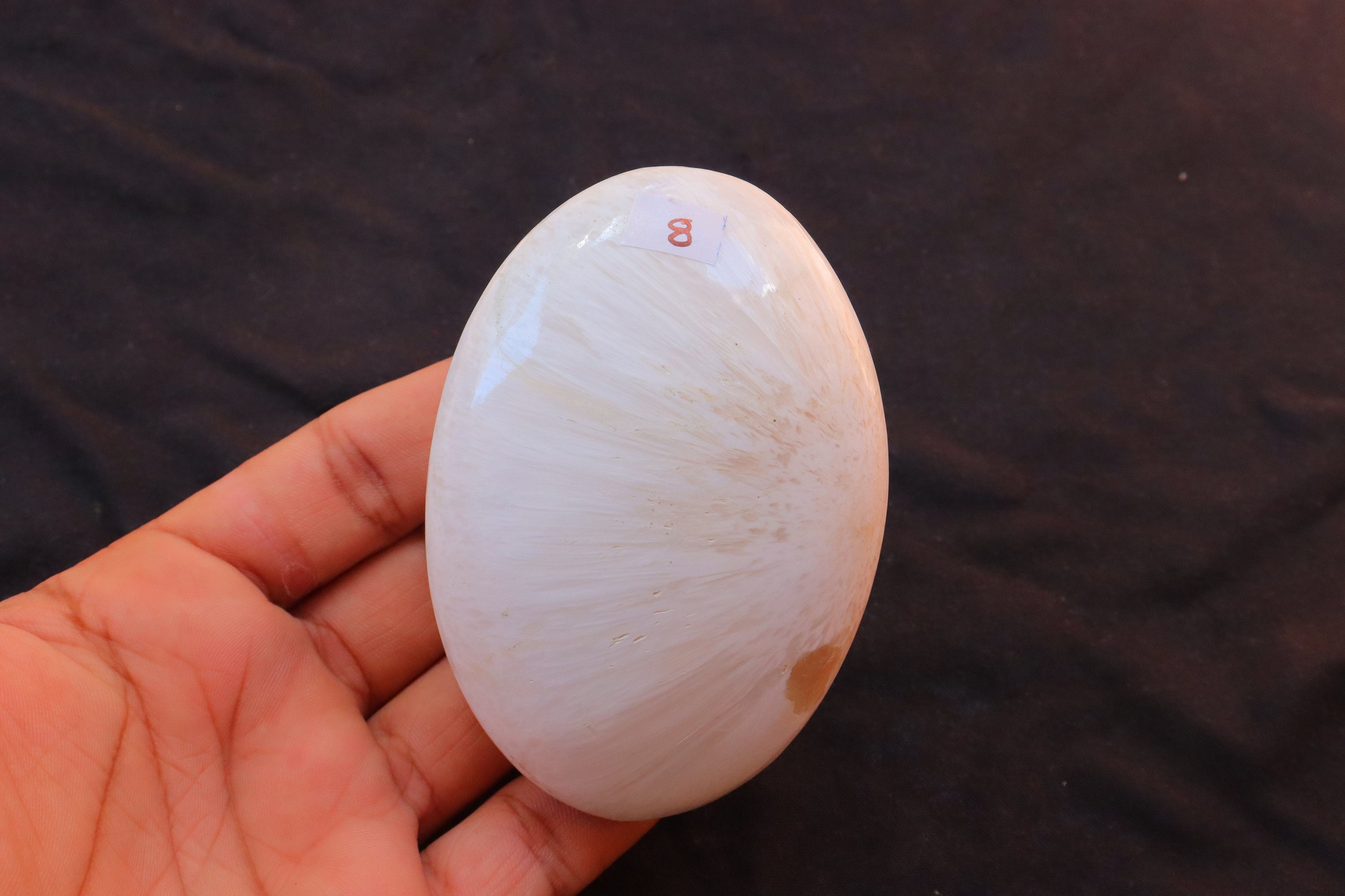 Xl Scolecite Palm Stone, Large Scolecite Piece, Scolecite Palmstone, Scolecite Stone, Calming Stone- Meditation Stone, Scolecite Heart Stone Xl Scolecite Palm Stone, Large Scolecite Piece, Scolecite Palmstone, Scolecite Stone, Calming Stone- Meditation Stone, Scolecite Heart Stone