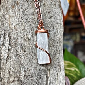 Selenite Necklace, Boho Jewelry for Women Selenite Necklace, Boho Jewelry for Women