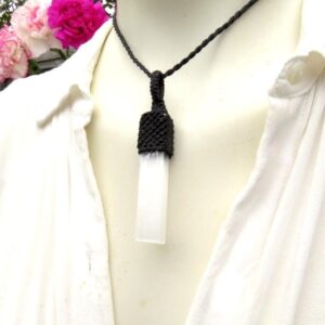 Gifts for her, Magical Selenite crystal necklace, selenite crystal, white crystal, healing crystal necklace, angel necklace, boho beauty Gifts for her, Magical Selenite crystal necklace, selenite crystal, white crystal, healing crystal necklace, angel necklace, boho beauty