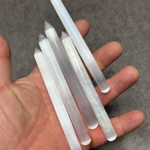 Selenite 5" X 1/2" Pencil Wand