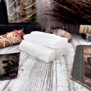 Crystal Selenite Stick / Foxlarkcrystals