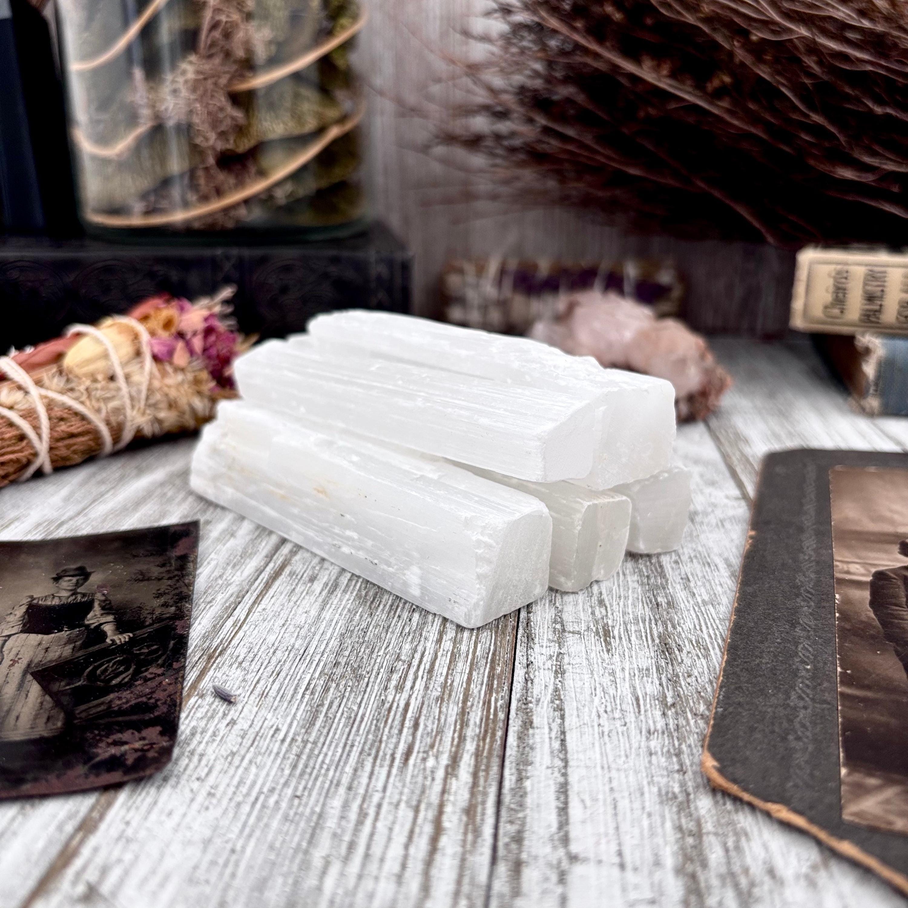 Crystal Selenite Stick / Foxlarkcrystals