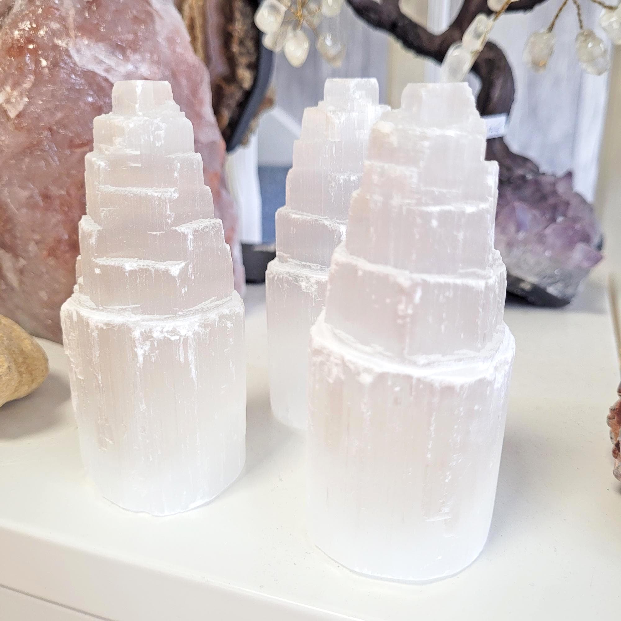 Selenite Crystal Mountains • Ethically Sourced