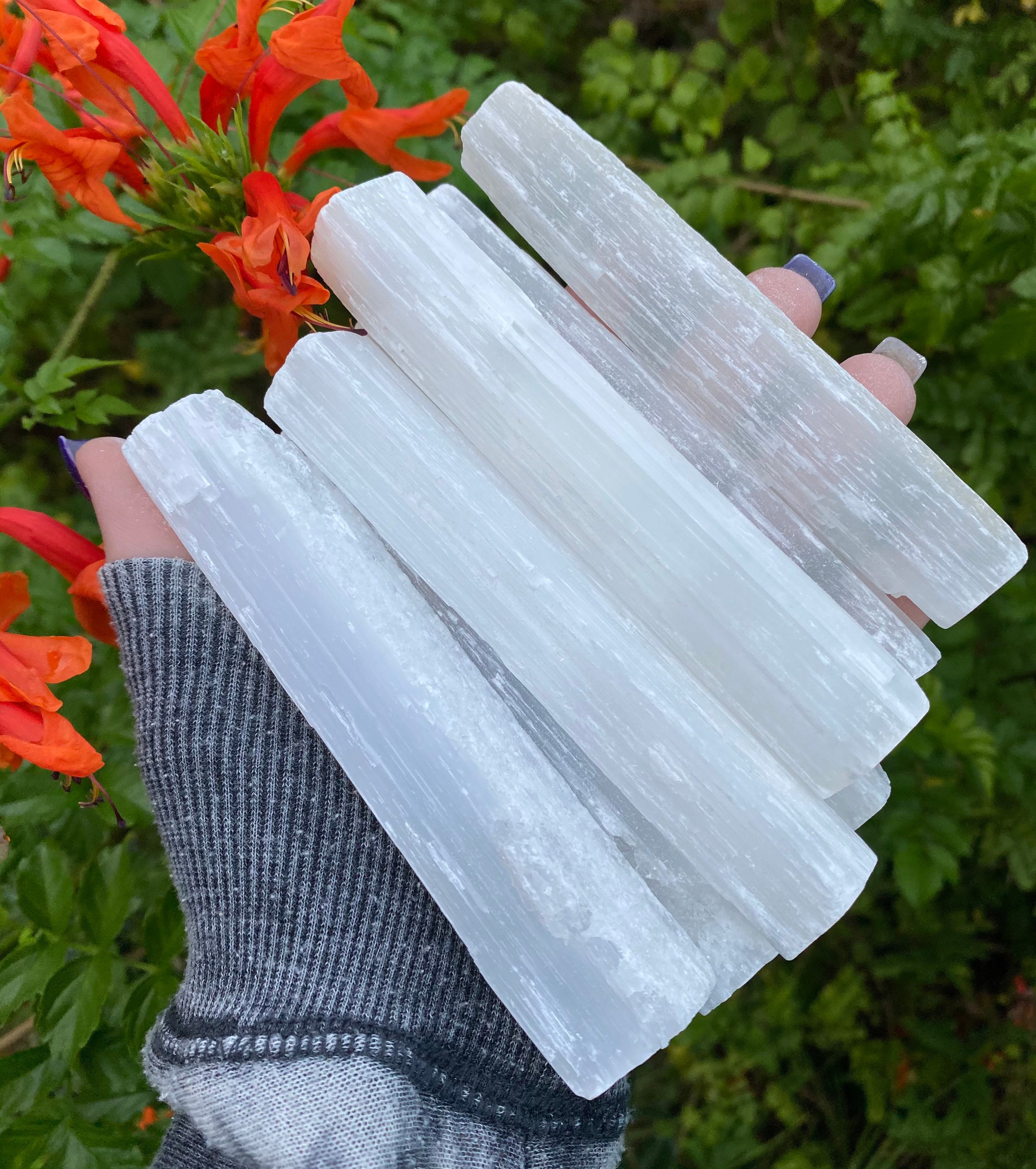 Selenite Stick, Selenite, Qty. 1