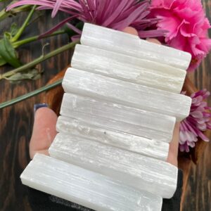 Selenite Stick, Selenite, Qty. 1