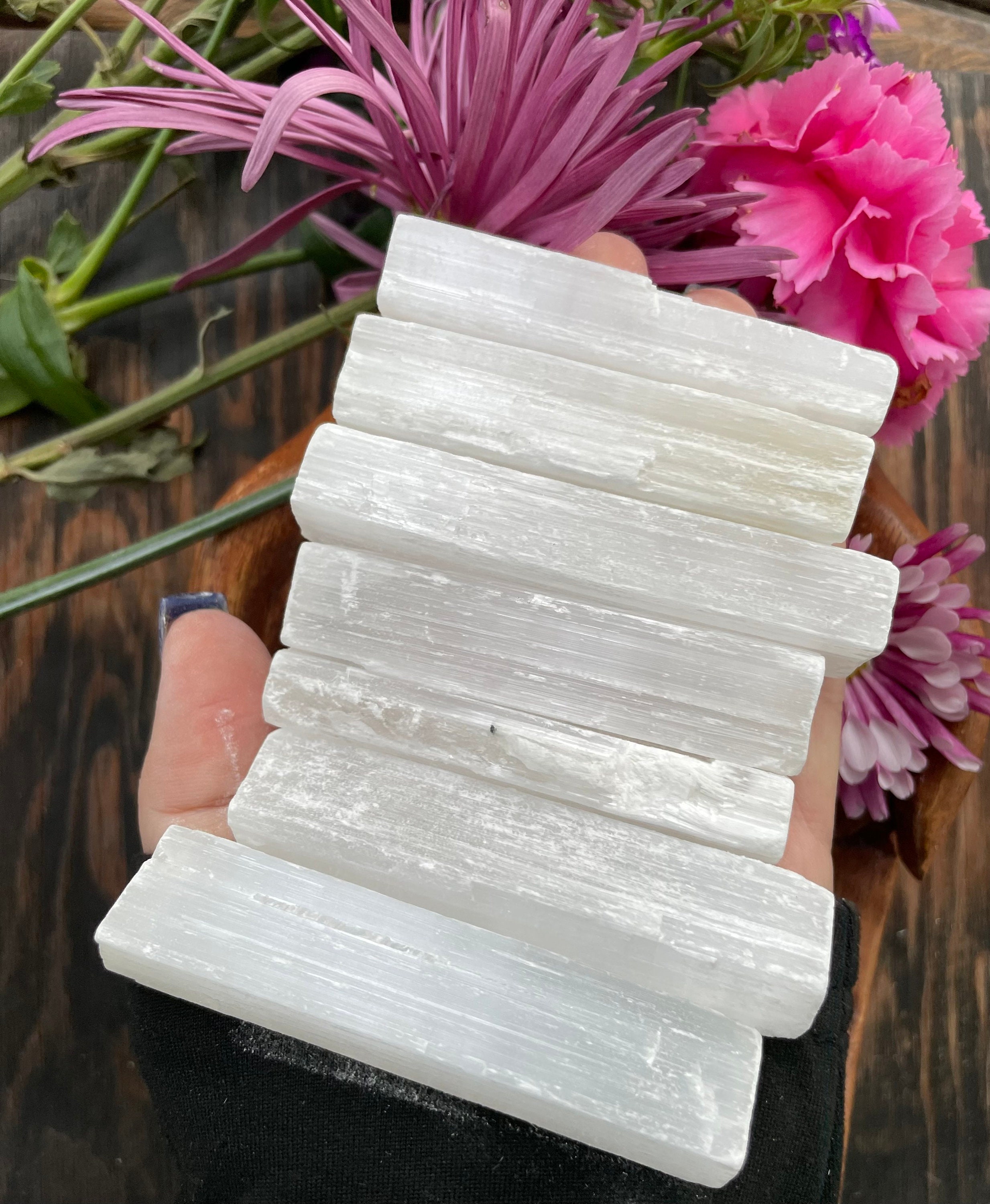 Selenite Stick, Selenite, Qty. 1