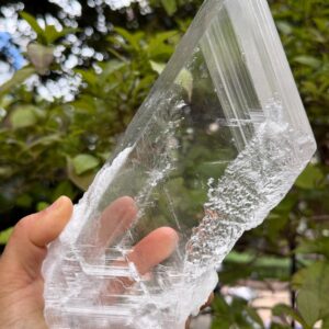Clear Selenite Crystal Gypsum/white Raw Selenite Crystal/crystal Grid/special Gift/meditation Stone/gift For Her/reiki-1613 G Clear Selenite Crystal Gypsum/white Raw Selenite Crystal/crystal Grid/special Gift/meditation Stone/gift For Her/reiki-1613 G