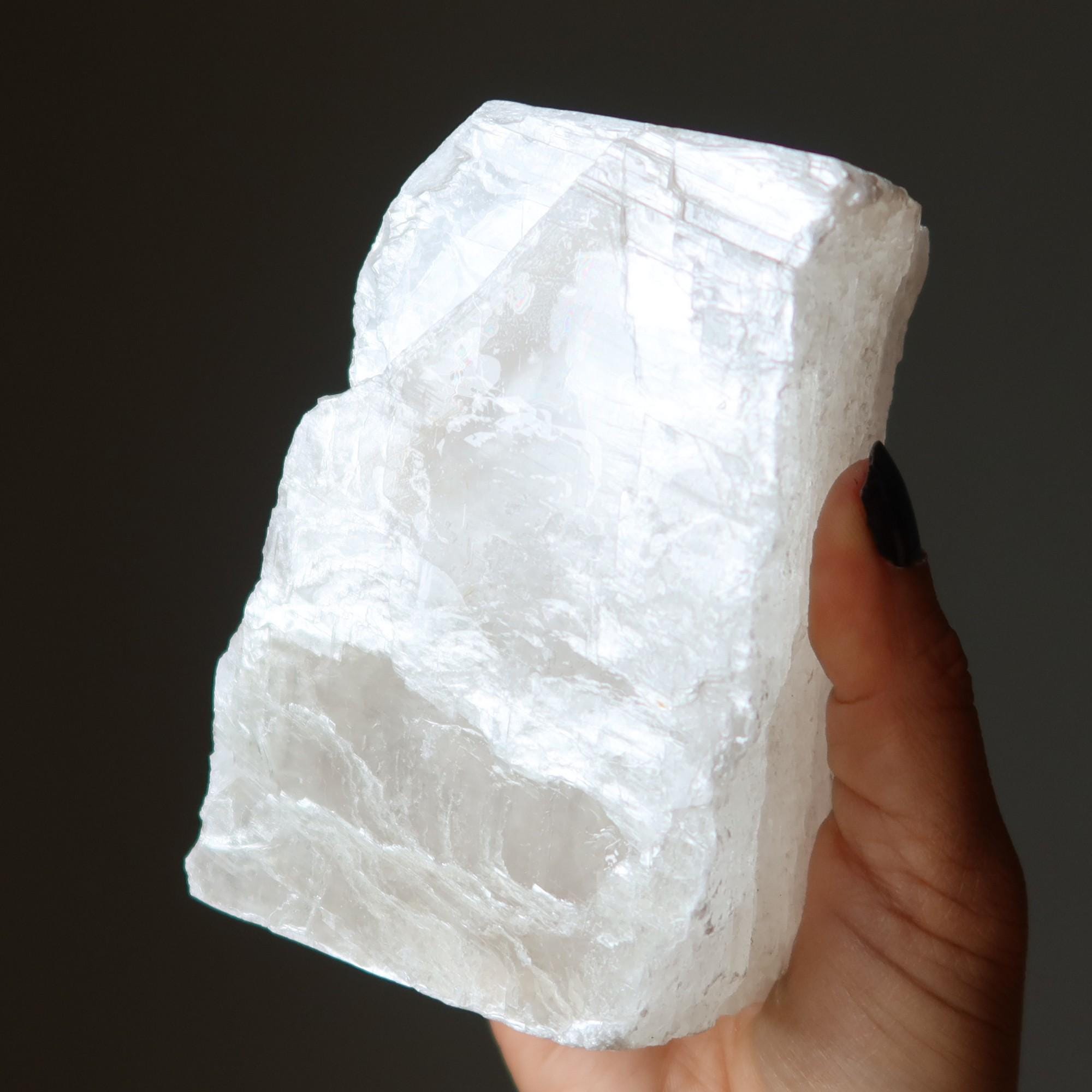 Selenite Raw Crystal True Chunk Of Paradise
