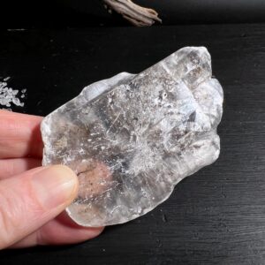 Natural Selenite Crystal Slice | Etched Collectors Piece | Rare Specimen Natural Selenite Crystal Slice | Etched Collectors Piece | Rare Specimen