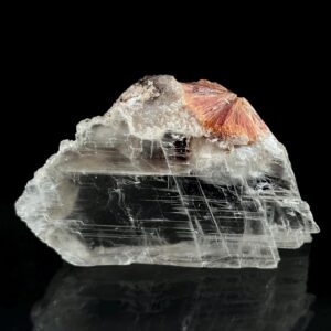 Xonotlite in Selenite w/ Inesite (South Africa) | inesite crystal, rare, mineral specimen Xonotlite in Selenite w/ Inesite (South Africa) | inesite crystal, rare, mineral specimen