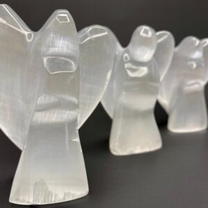 Selenite Crystal Angel Figurines Selenite Crystal Angel Figurines