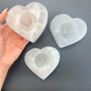 Selenite Heart Candle Holder, Satin Spar Candle Holder, Heart Tea Light Holder, Selenite Tea Light Holder Selenite Heart Candle Holder, Satin Spar Candle Holder, Heart Tea Light Holder, Selenite Tea Light Holder
