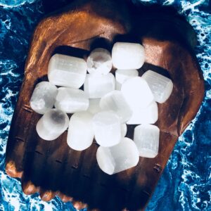 Selenite, Selenite Nugget, Selenite Tumble, Qty. 1