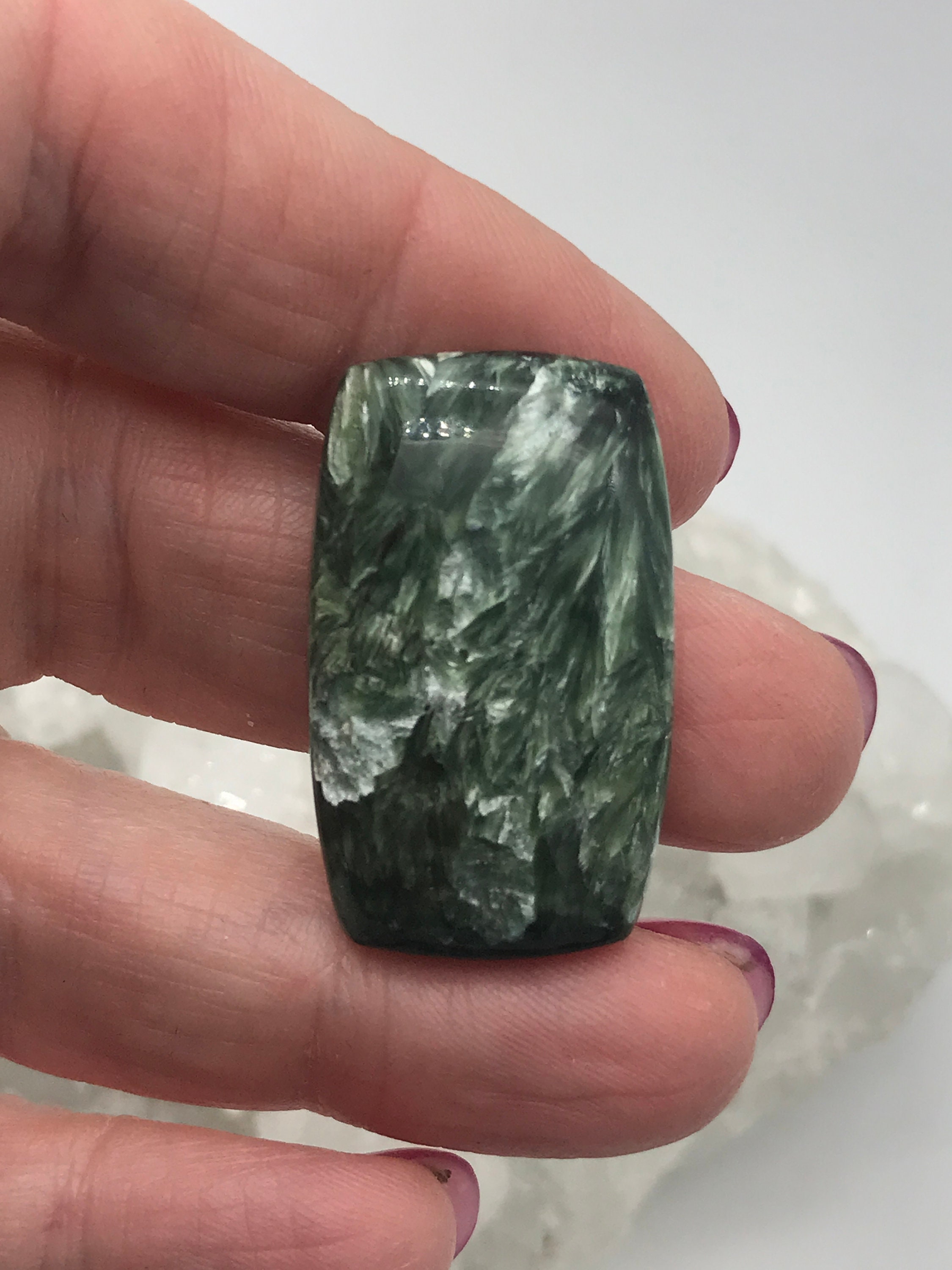 Seraphinite Cabochon 38.90ct