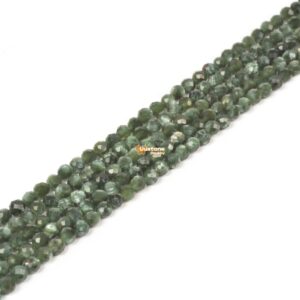 02747 3.7mm To 4.7mm Seraphinite Faceted Round Bead Sphere Loose Beads Diy Jewelry Making Strand 15.5-16" 02747 3.7mm To 4.7mm Seraphinite Faceted Round Bead Sphere Loose Beads Diy Jewelry Making Strand 15.5-16"