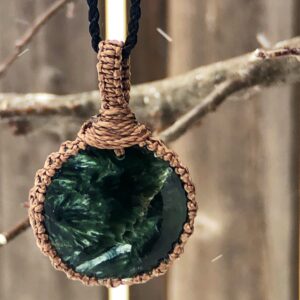 Seraphinite Angel Wing Necklace For Women, Seraphinite Jewelry Necklace, Angel Necklace For Her, Macrame Necklaces For Women, Seraphinite Seraphinite Angel Wing Necklace For Women, Seraphinite Jewelry Necklace, Angel Necklace For Her, Macrame Necklaces For Women, Seraphinite