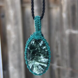 Seraphinite Angel Wing Necklace For Women, Seraphinite Jewelry Necklace, Angel Necklace For Her, Macrame Necklaces For Women, Seraphinite Seraphinite Angel Wing Necklace For Women, Seraphinite Jewelry Necklace, Angel Necklace For Her, Macrame Necklaces For Women, Seraphinite