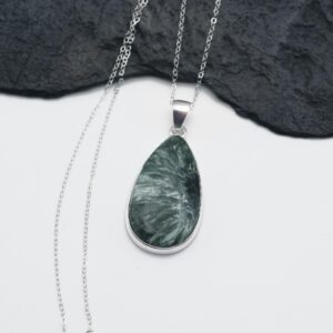 Angel Wings - Seraphinite Sterling Silver Necklace Angel Wings - Seraphinite Sterling Silver Necklace