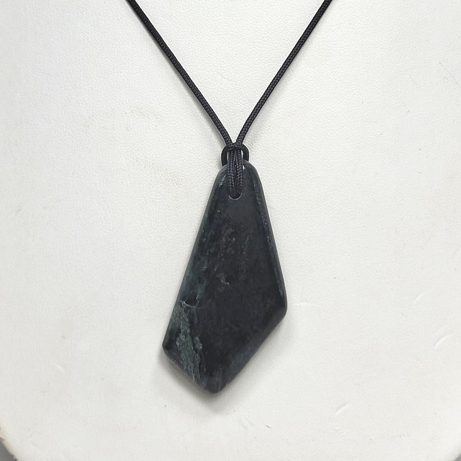 Seraphinite Pendant Necklace, Free Shipping (23721), Seraphinite Necklace, Seraphinite Pendant, Pendantlady