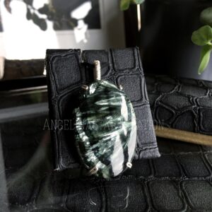Oval Seraphinite Necklace: Pendants, Jewelry Gifts