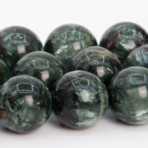 11MM Russian Seraphinite Beads Dark Color Grade A Genuine Natural Gemstone Round Loose Beads 15" / 7.5" Bulk Lot Options (111487) 11MM Russian Seraphinite Beads Dark Color Grade A Genuine Natural Gemstone Round Loose Beads 15" / 7.5" Bulk Lot Options (111487)