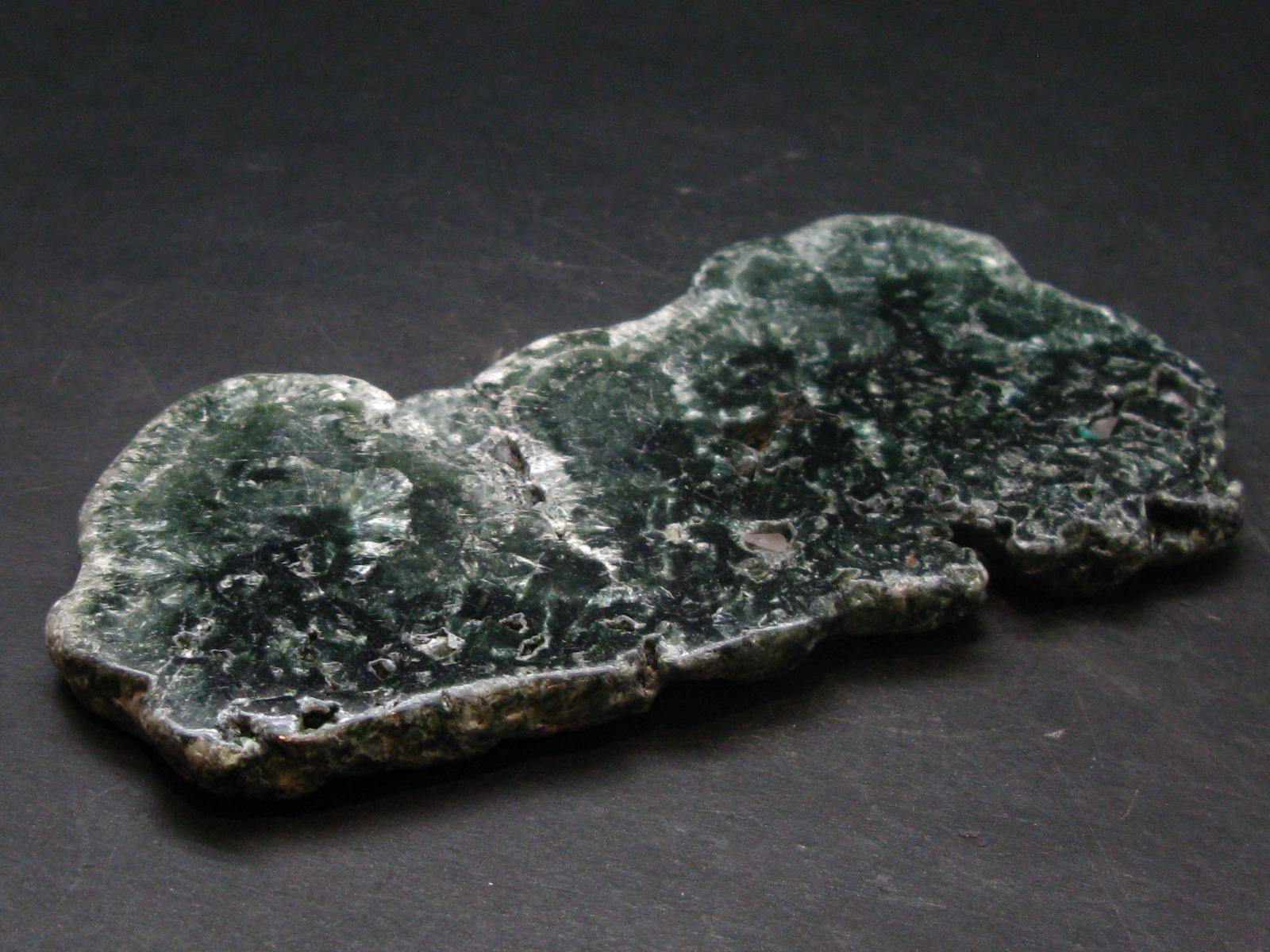 Nice Polished Seraphinite Clinochlore Stalactite Slab From Russia - 4.5" - 108.68 Grams