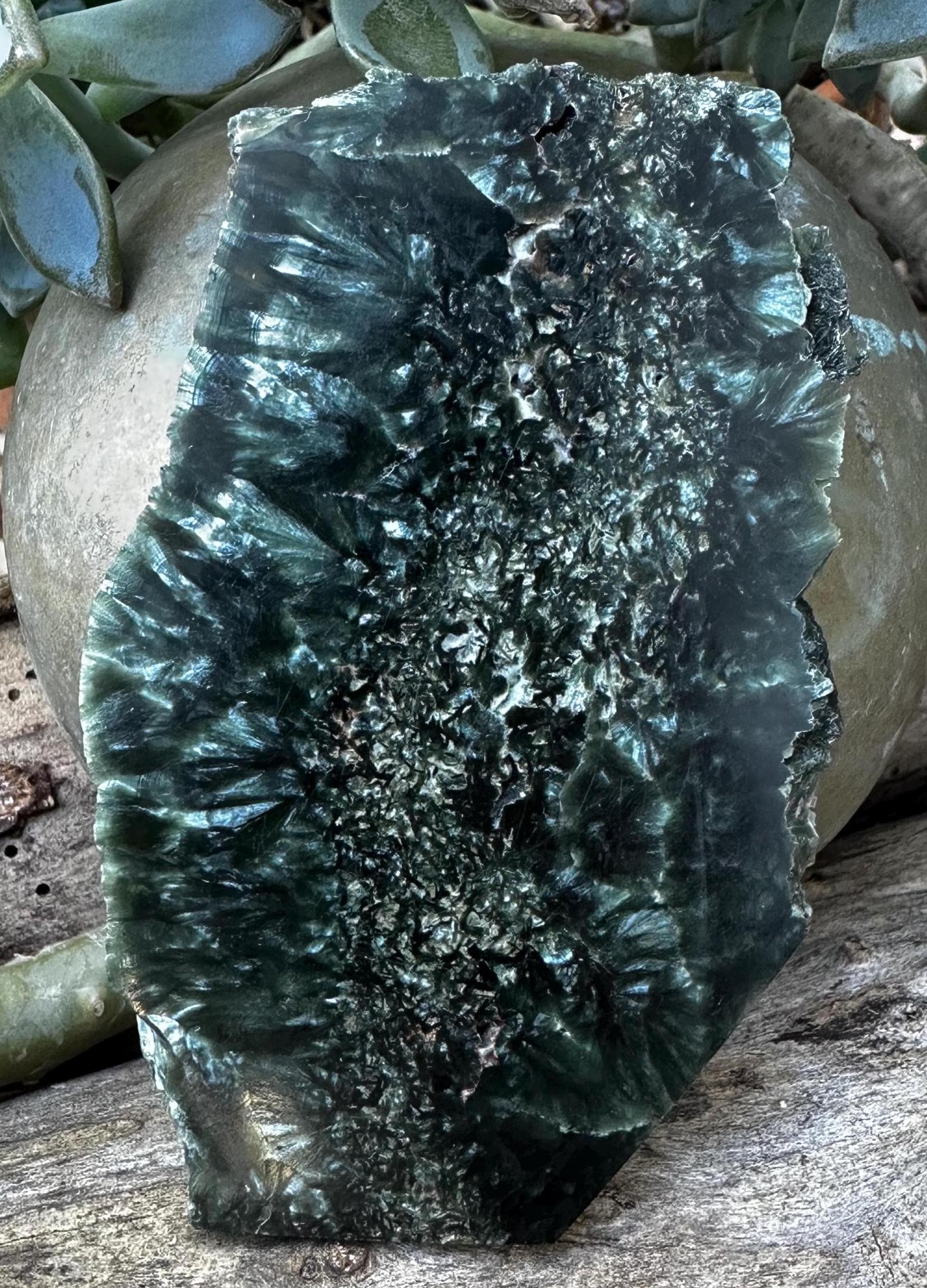 Seraphinite Slab From Russia