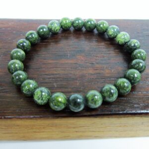 Serpentine Bracelet Green Bracelet Serpentine Crown & Clear All Chakra Serpentine Bracelet Serpentine Detoxification Diabetes Bracelet Y