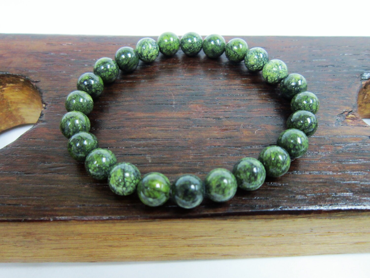 Serpentine Bracelet Green Bracelet Serpentine Crown & Clear All Chakra Serpentine Bracelet Serpentine Detoxification Diabetes Bracelet Y