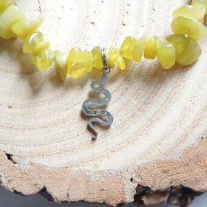 Serpentine Mystic Snake Bracelet - Earth Element - Good Health Serpentine Mystic Snake Bracelet - Earth Element - Good Health