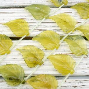 Green Serpentine Leaf Beads Handmade 35-49mm(etb01267) Unique Jewelry/vintage Jewelry/gemstone Necklace