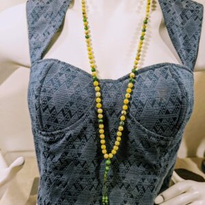 Serpentine Mala • Ruby In Zoisite Accents • 6mm • 108 Beads • Hand Knotted • Earth Energy Transformation • Poison Ivy Inspired • 4599